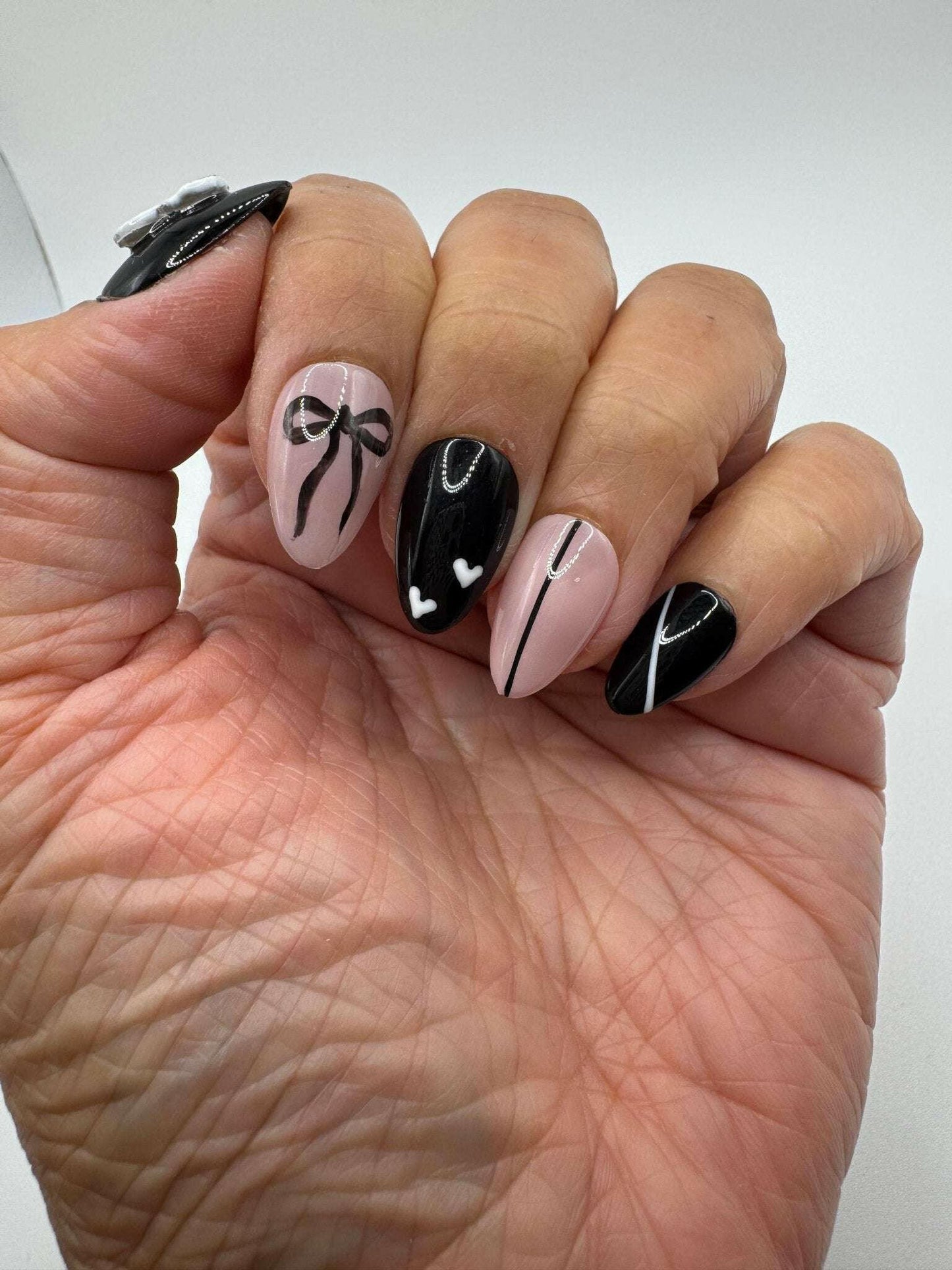 Bunny, Bows, Black Hearts - Meadowlark & Poppy