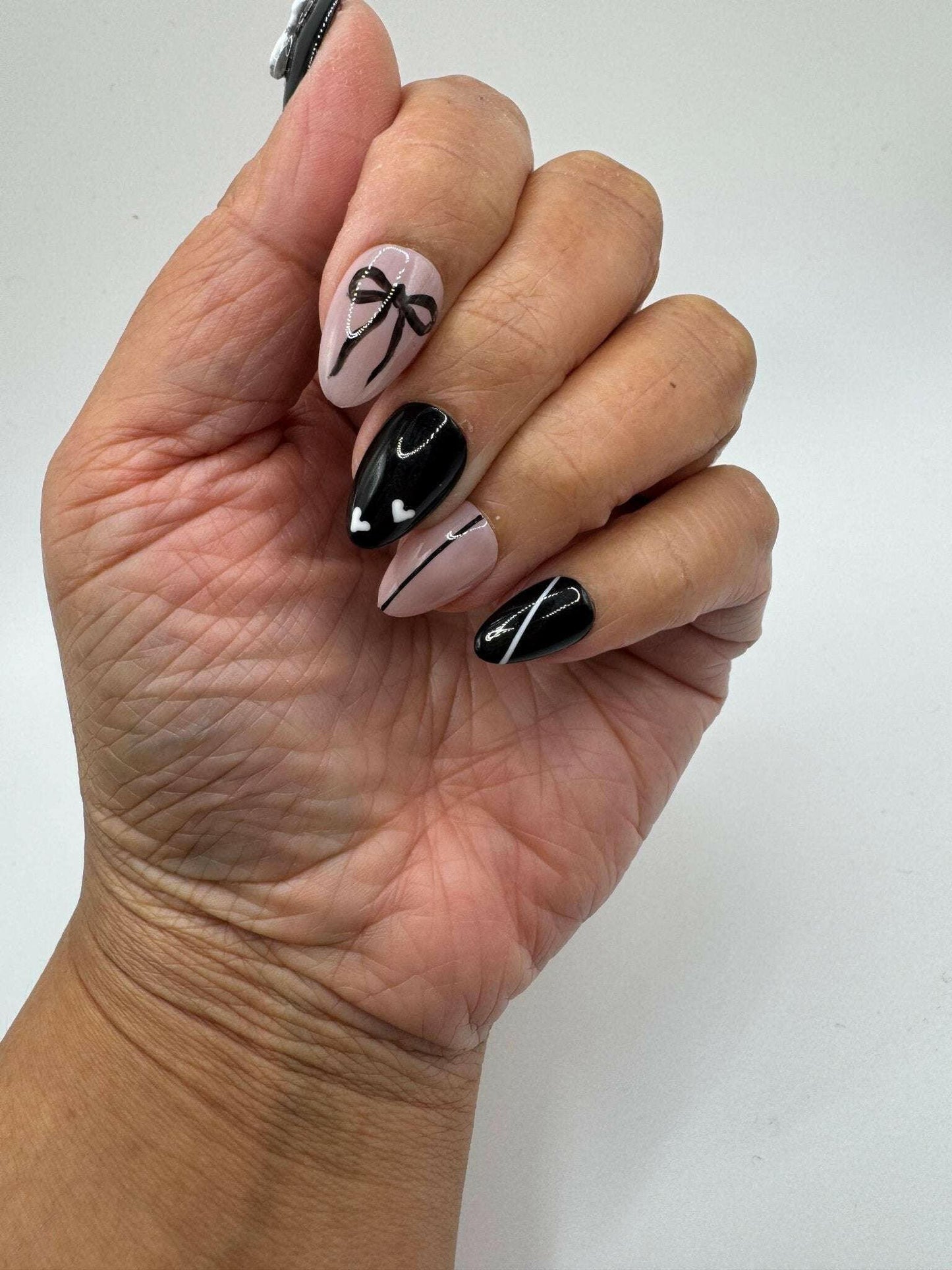 Bunny, Bows, Black Hearts - Meadowlark & Poppy