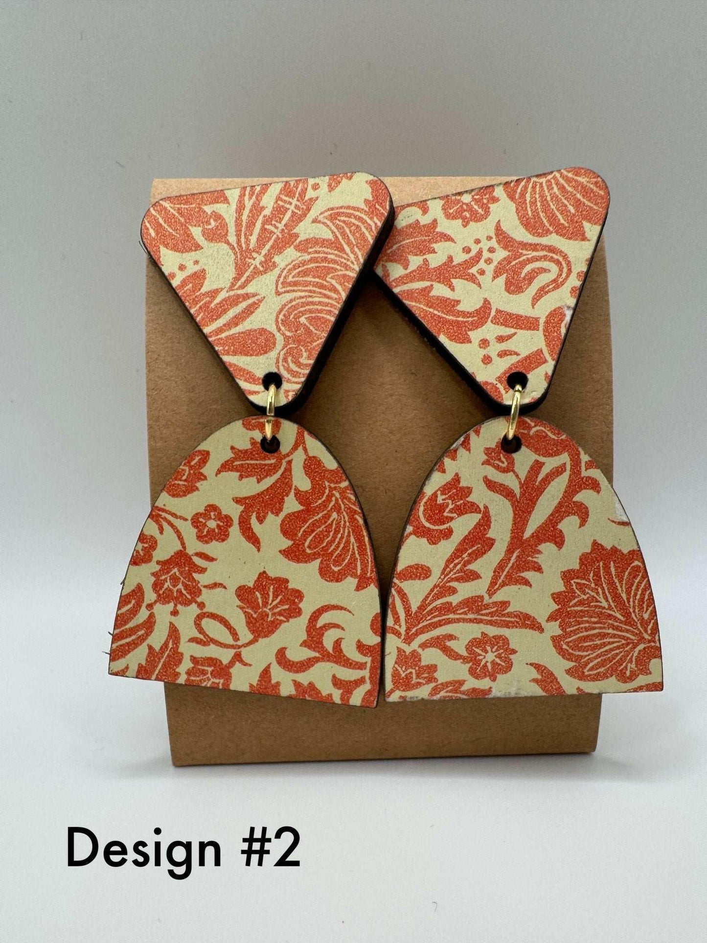 Vintage Paper Earring Collection - Meadowlark & Poppy