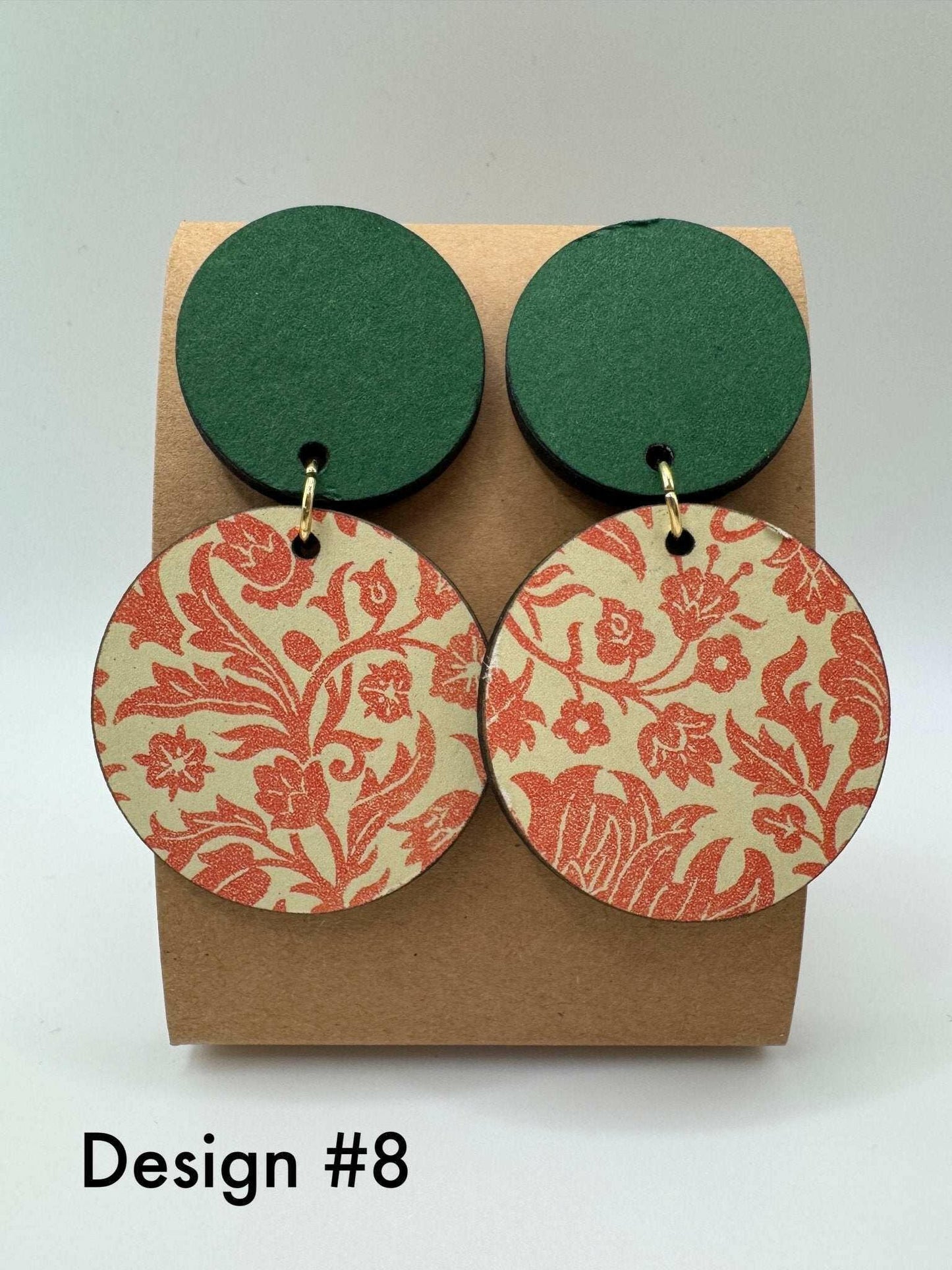 Vintage Paper Earring Collection - Meadowlark & Poppy