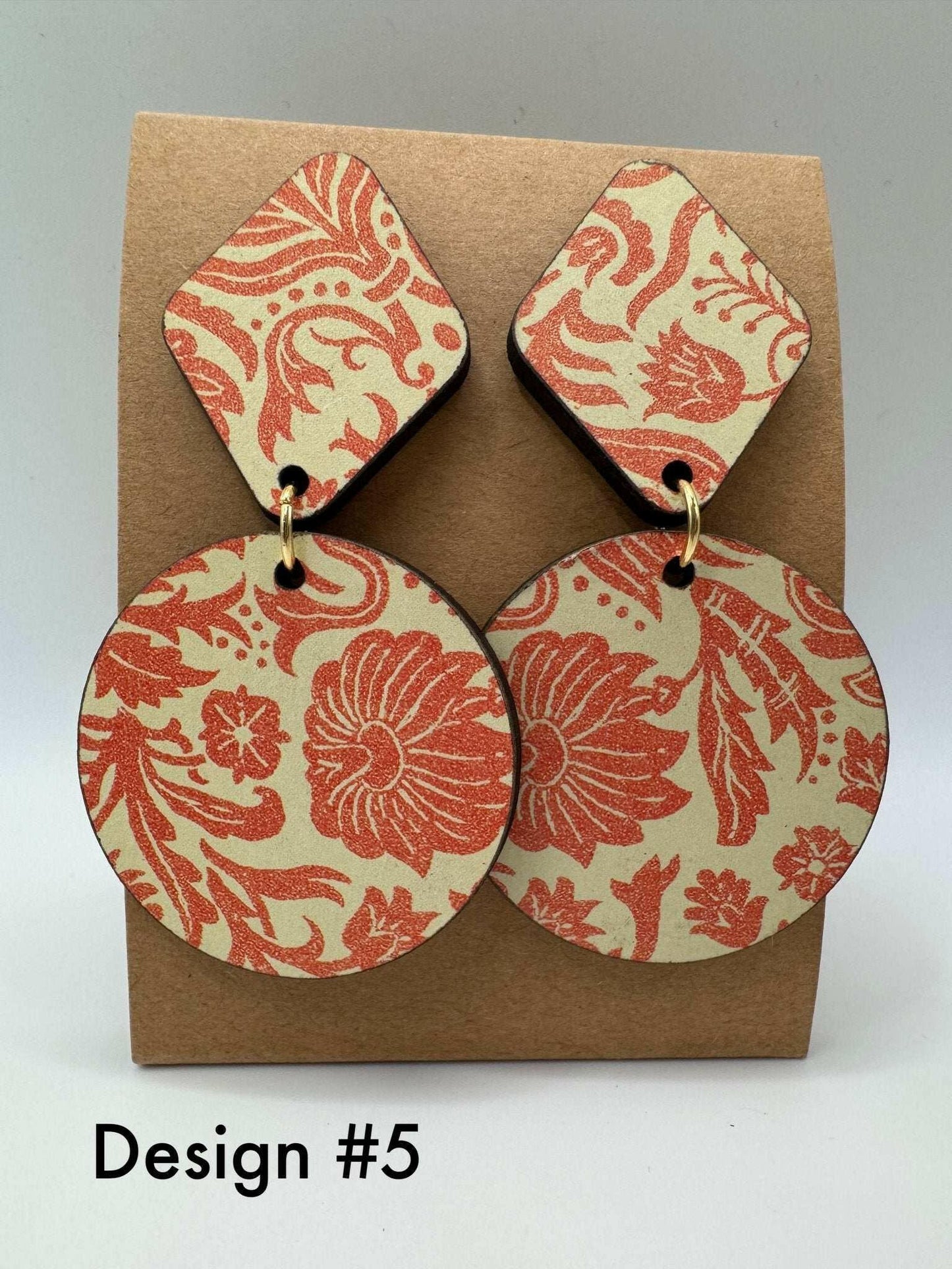 Vintage Paper Earring Collection - Meadowlark & Poppy