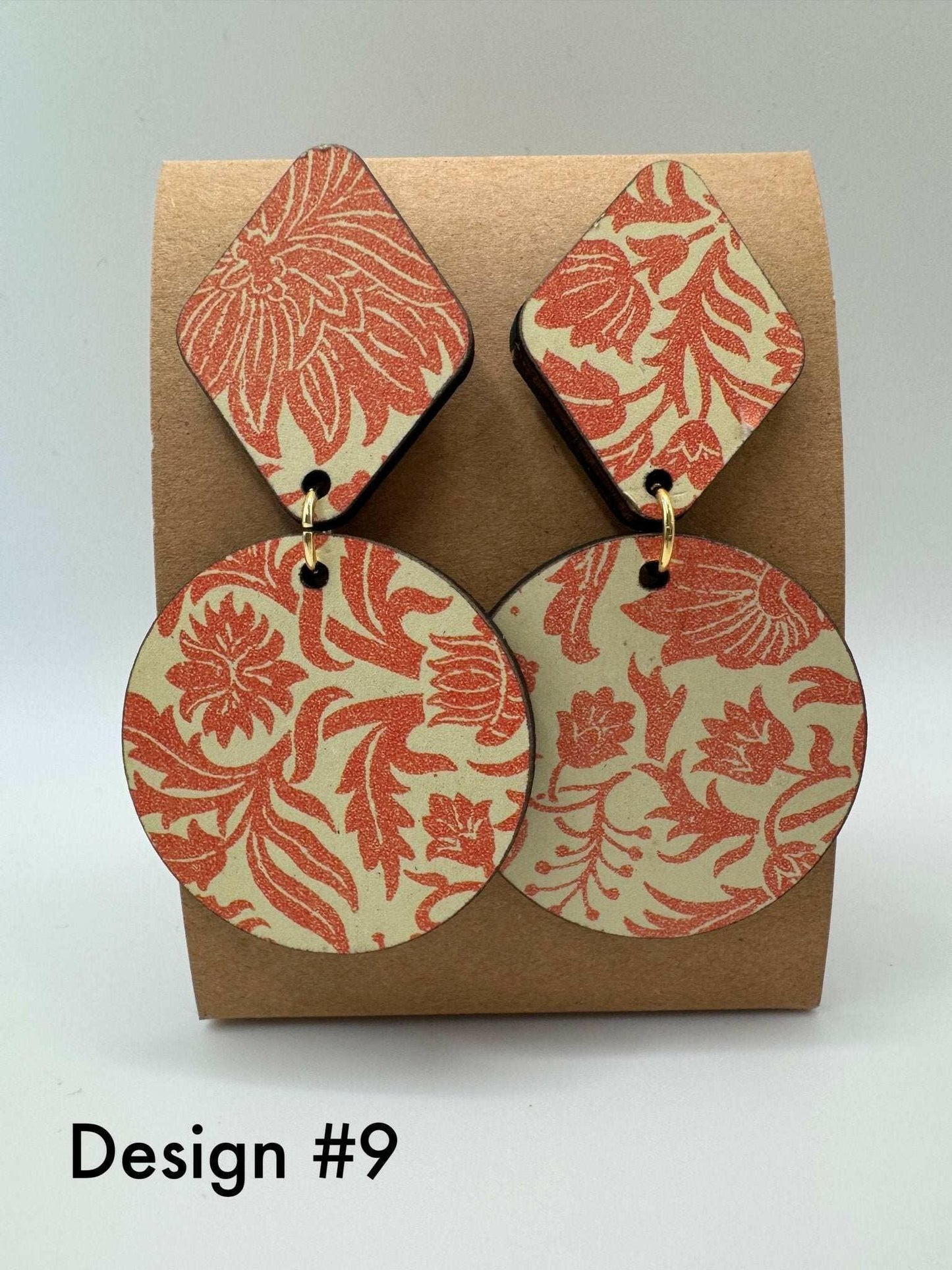 Vintage Paper Earring Collection - Meadowlark & Poppy