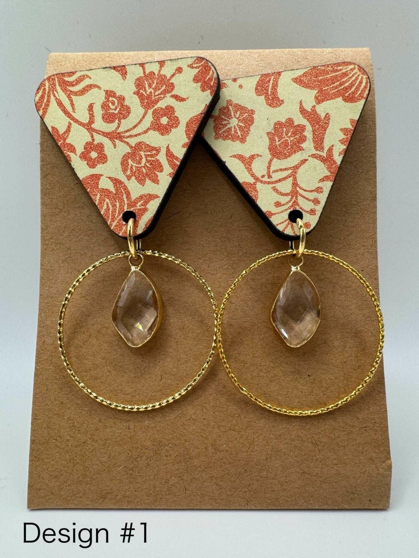 Vintage Paper Earring Collection - Meadowlark & Poppy