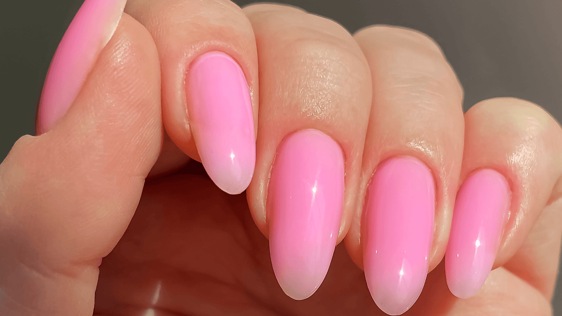 Nail Application Tutorial: Non-UV Glue Option - Meadowlark & Poppy