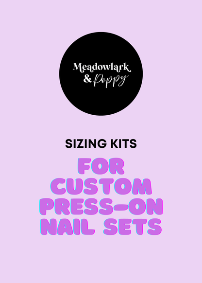 Nail Sizing Kit for Premium Gel Press Ons (One Shape/Length)