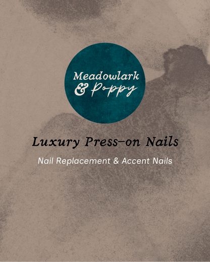 Accent Nail or Replacement Nail - Meadowlark & Poppy