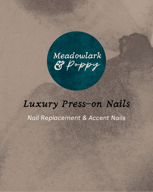 Accent Nail or Replacement Nail - Meadowlark & Poppy