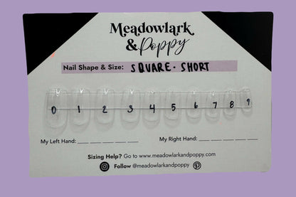 Nail Sizing Kit - Meadowlark & Poppy